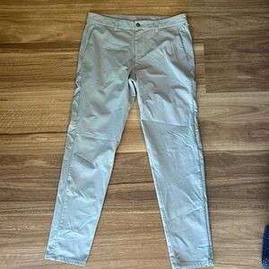 Lululemon Athletica Gray Chinos Slim Fit
